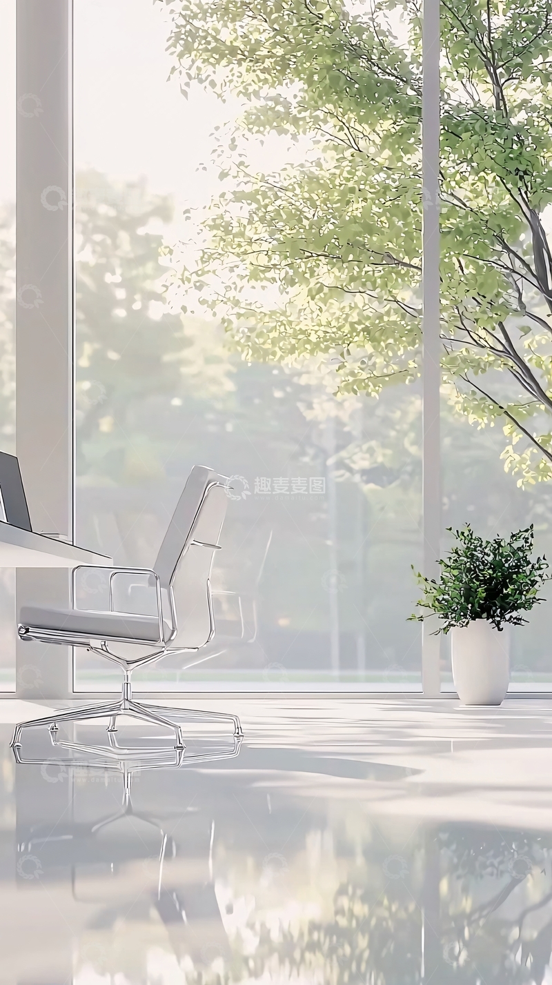 高清大图下载【趣麦麦图】明亮办公室现代简约设计