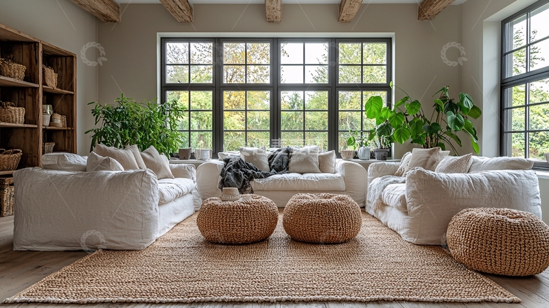 高清大图下载【趣麦麦图】明亮客厅