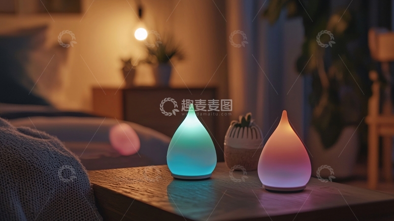 高清大图下载【趣麦麦图】卧室氛围灯