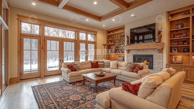 高清大图下载【趣麦麦图】温馨舒适的客厅