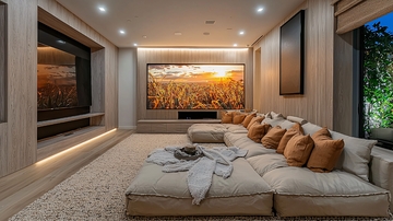 家庭影院房间