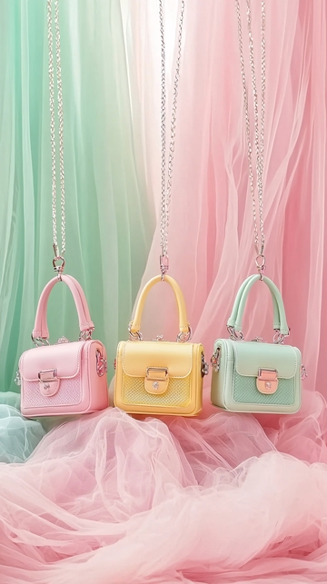 迷你可爱糖果色包包