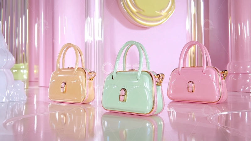 高清大图下载【趣麦麦图】粉色系包包