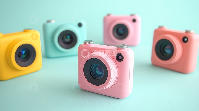 高清大图下载【趣麦麦图】多彩儿童相机