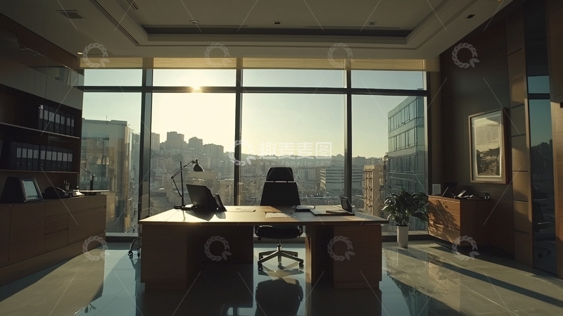 高清大图下载【趣麦麦图】高端写字楼办公室