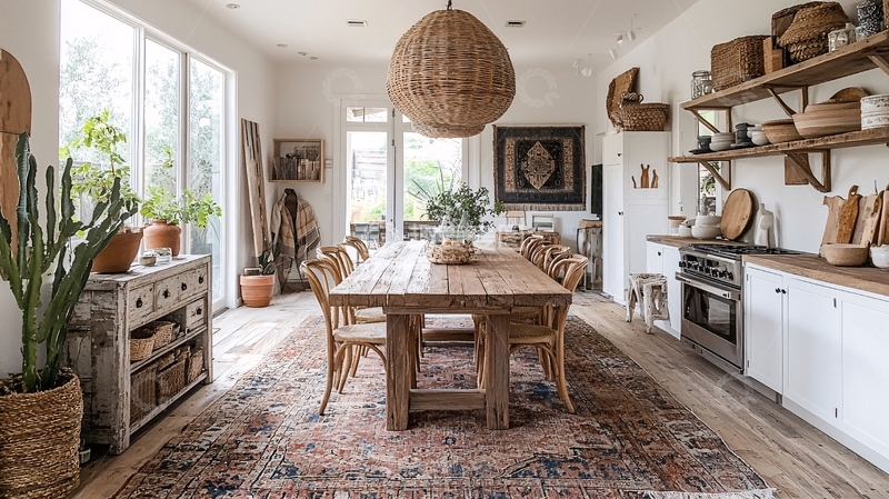 高清大图下载【趣麦麦图】明亮乡村风餐厅