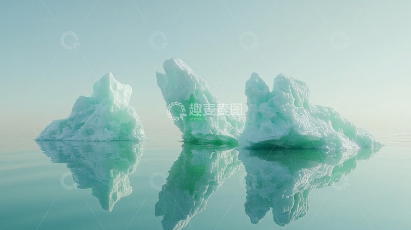 高清大图下载【趣麦麦图】冰川