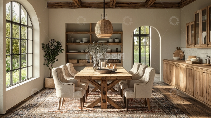 高清大图下载【趣麦麦图】室内餐厅