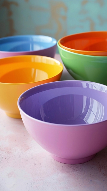 彩色塑料碗