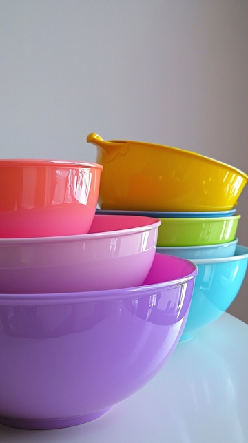 彩色塑料碗