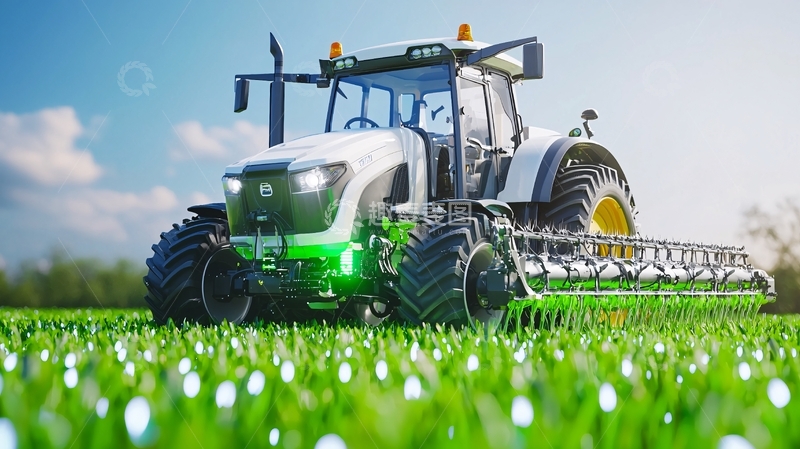 高清大图下载【趣麦麦图】现代化农业机械