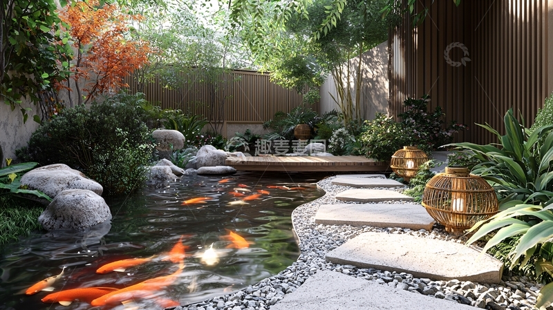 高清大图下载【趣麦麦图】庭院景观设计