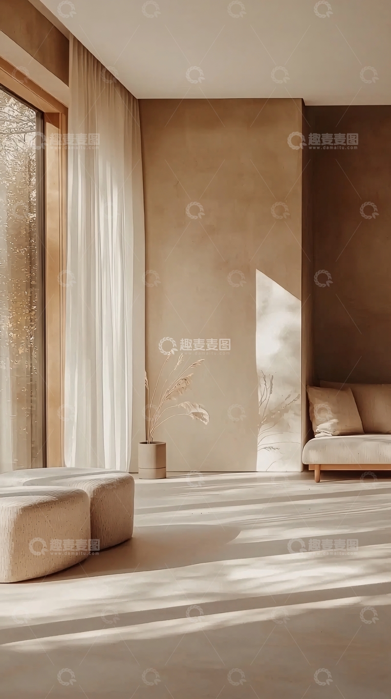 高清大图下载【趣麦麦图】-极简轻奢风家居空间