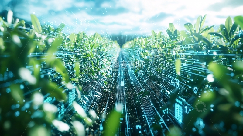 高清大图下载【趣麦麦图】未来农业科技