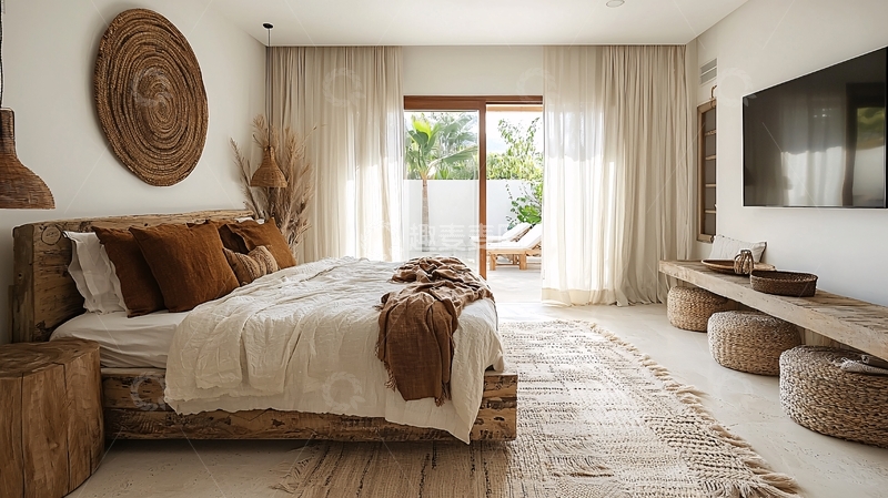 高清大图下载【趣麦麦图】现代简约卧室设计57