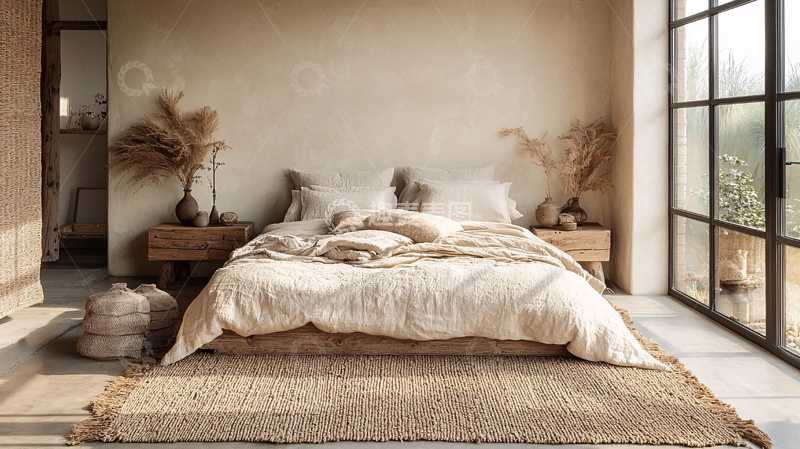 高清大图下载【趣麦麦图】极简风卧室设计