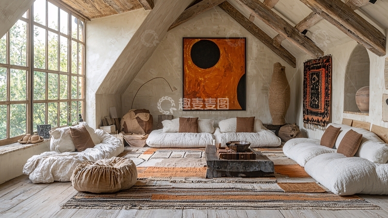 高清大图下载【趣麦麦图】阁楼空间