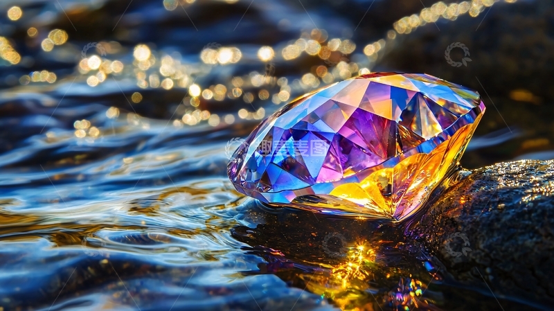 高清大图下载【趣麦麦图】彩色宝石