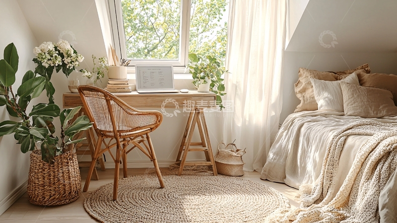 高清大图下载【趣麦麦图】房间一角