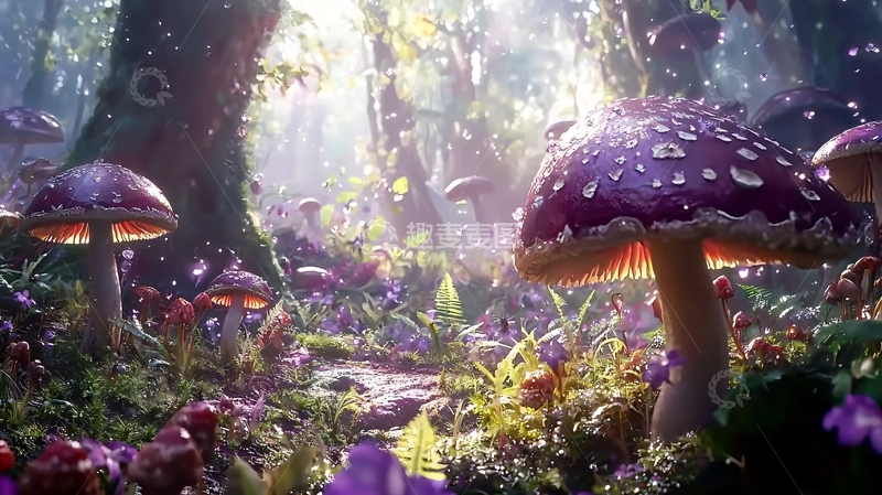 高清大图下载【趣麦麦图】梦幻森林