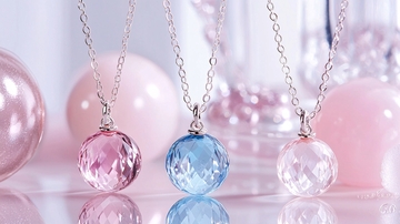 水晶球项链