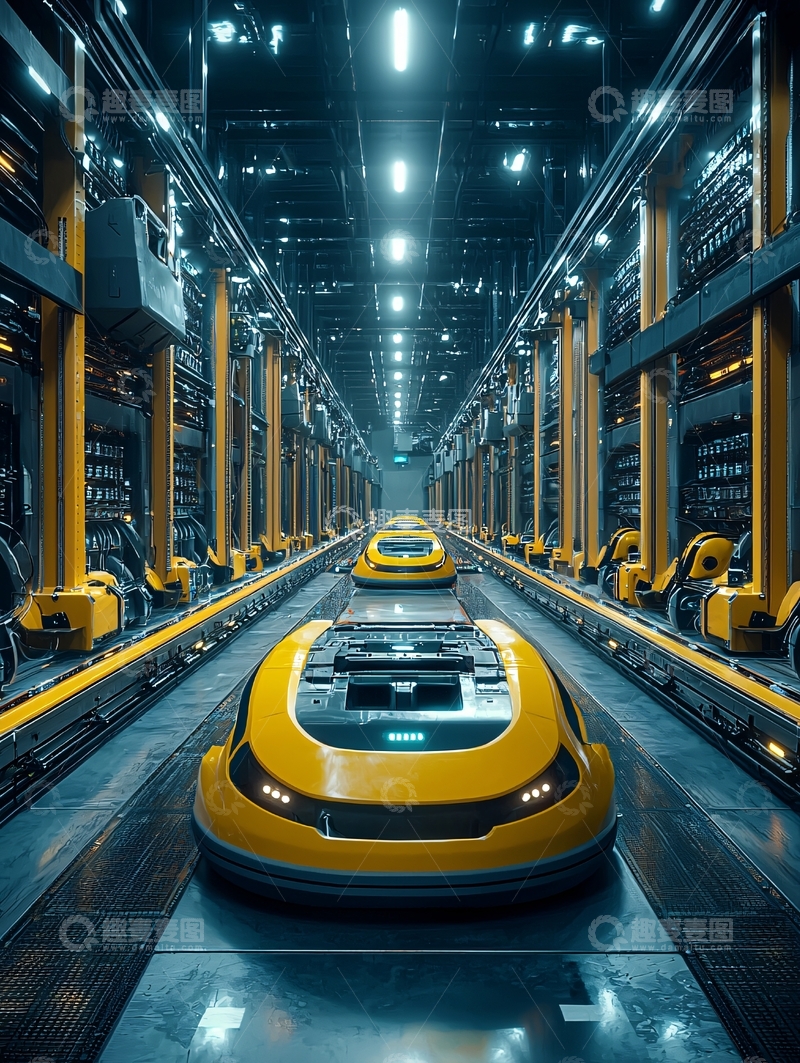 高清大图下载【趣麦麦图】未来科技感仓库