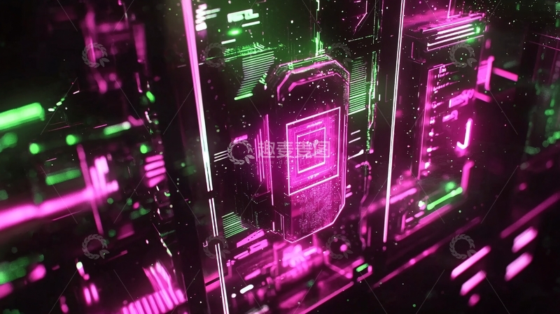 高清大图下载【趣麦麦图】炫酷科技感未来电路板