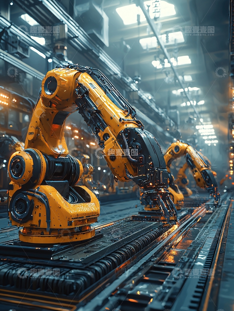 高清大图下载【趣麦麦图】未来工厂