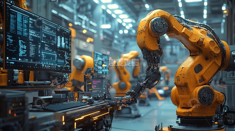 高清大图下载【趣麦麦图】智能工厂