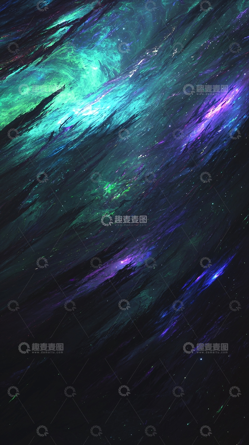 高清大图下载【趣麦麦图】深邃宇宙星云图