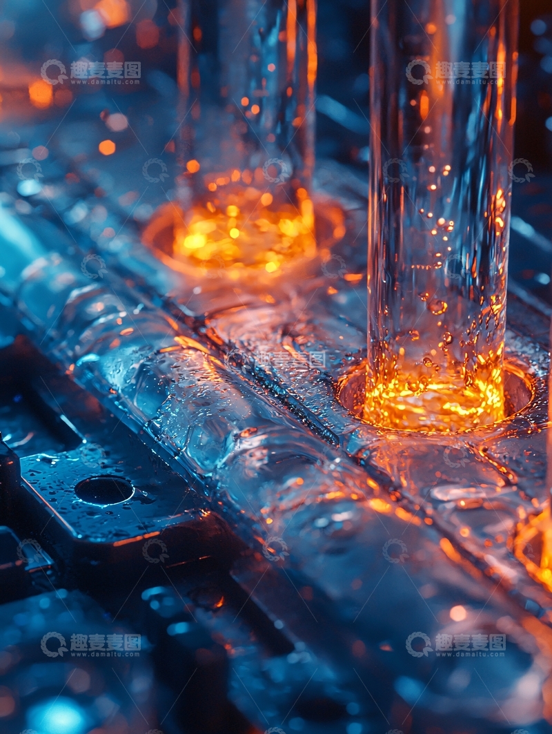 高清大图下载【趣麦麦图】流动的液体