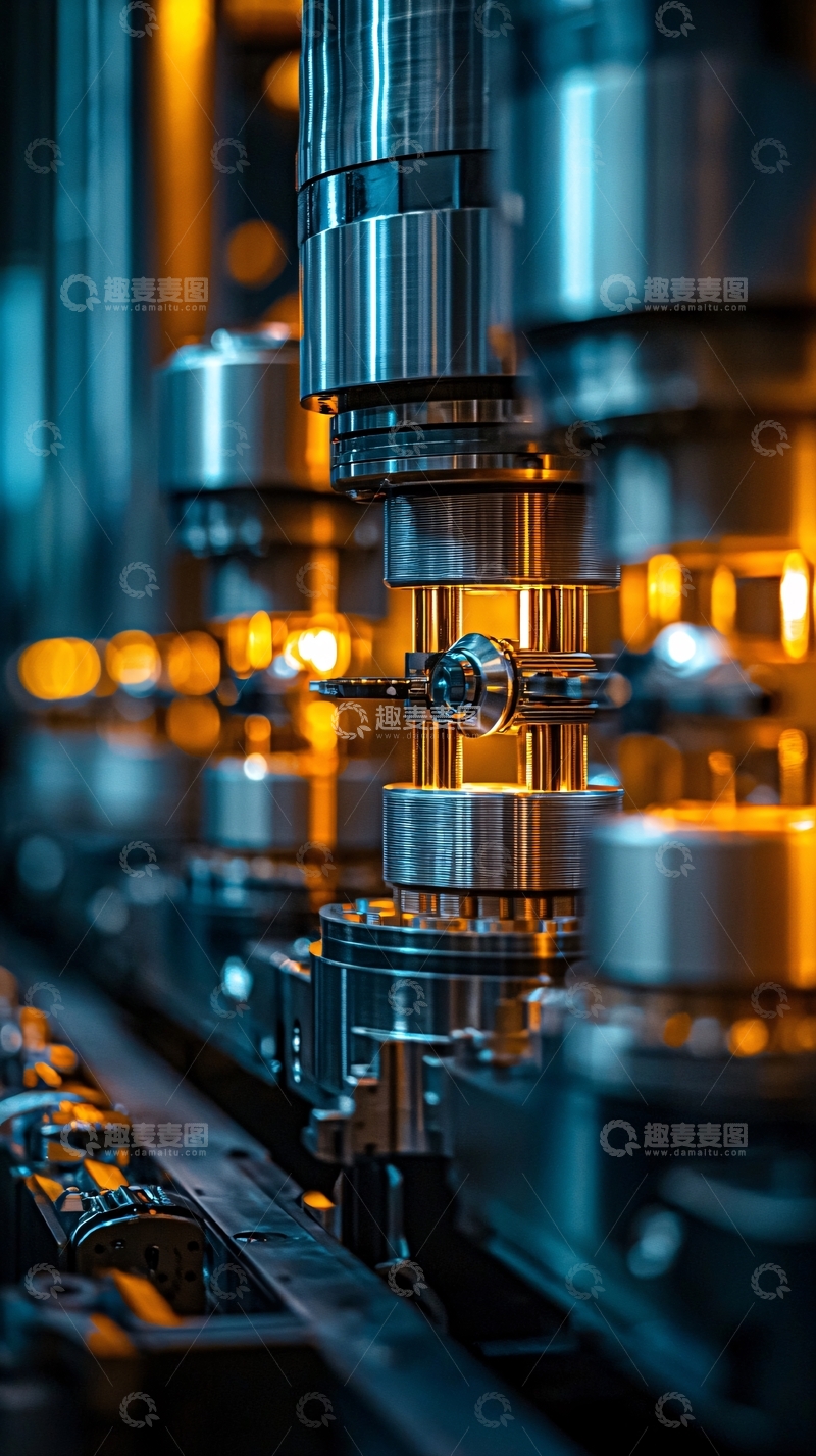 高清大图下载【趣麦麦图】工业机械金属结构