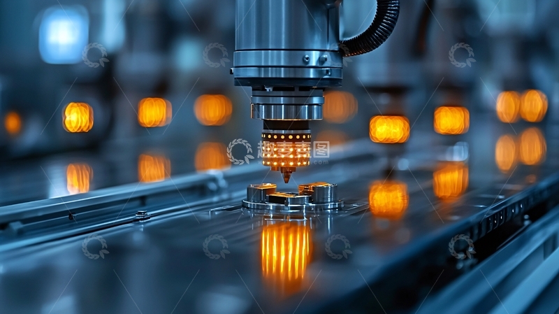 高清大图下载【趣麦麦图】精密金属加工特写