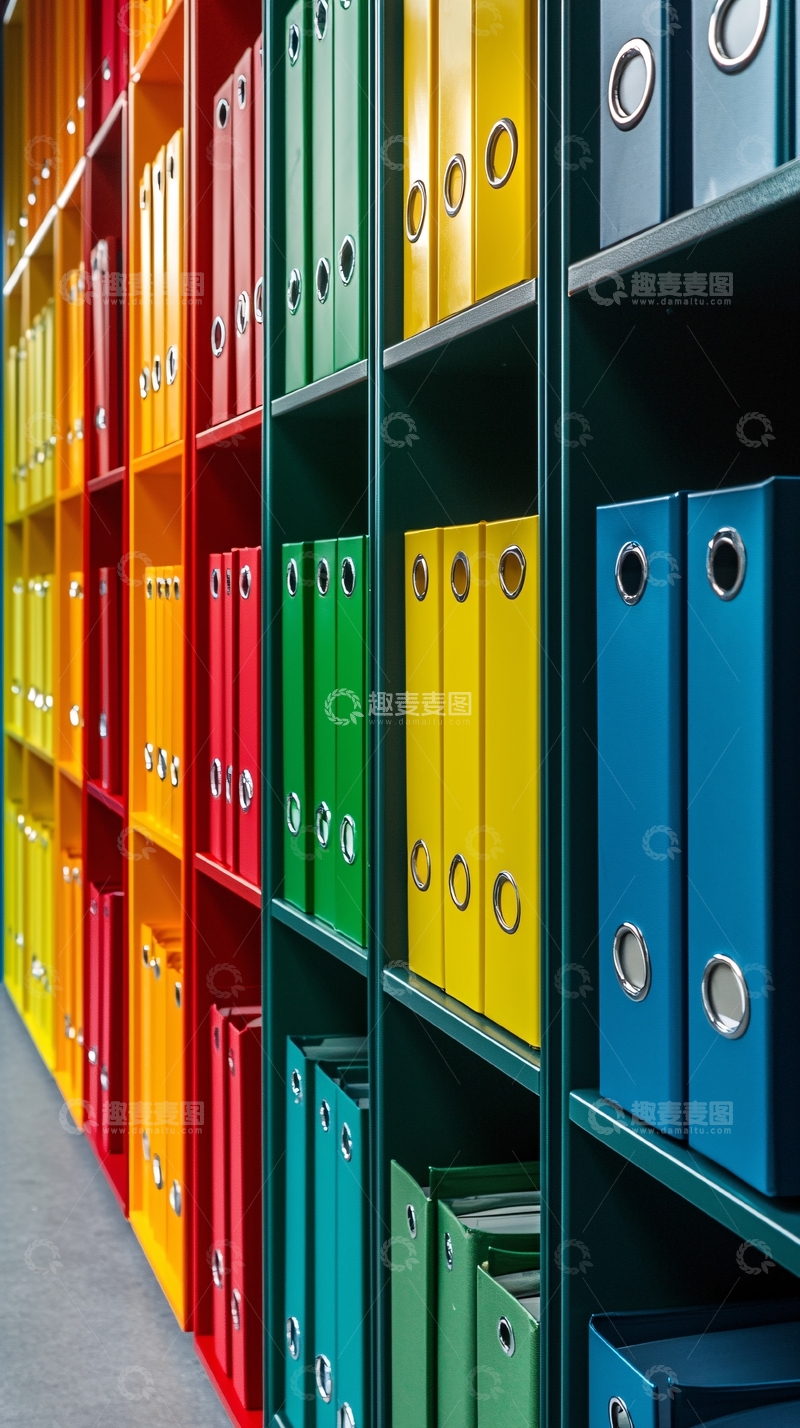 高清大图下载【趣麦麦图】彩色文件夹