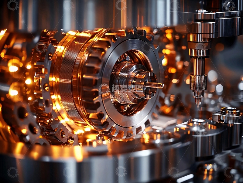 高清大图下载【趣麦麦图】精密机械齿轮