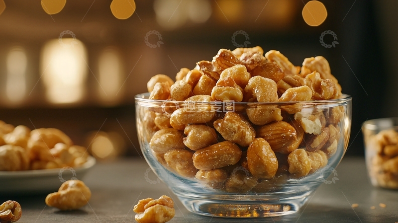 高清大图下载【趣麦麦图】焦糖爆米花
