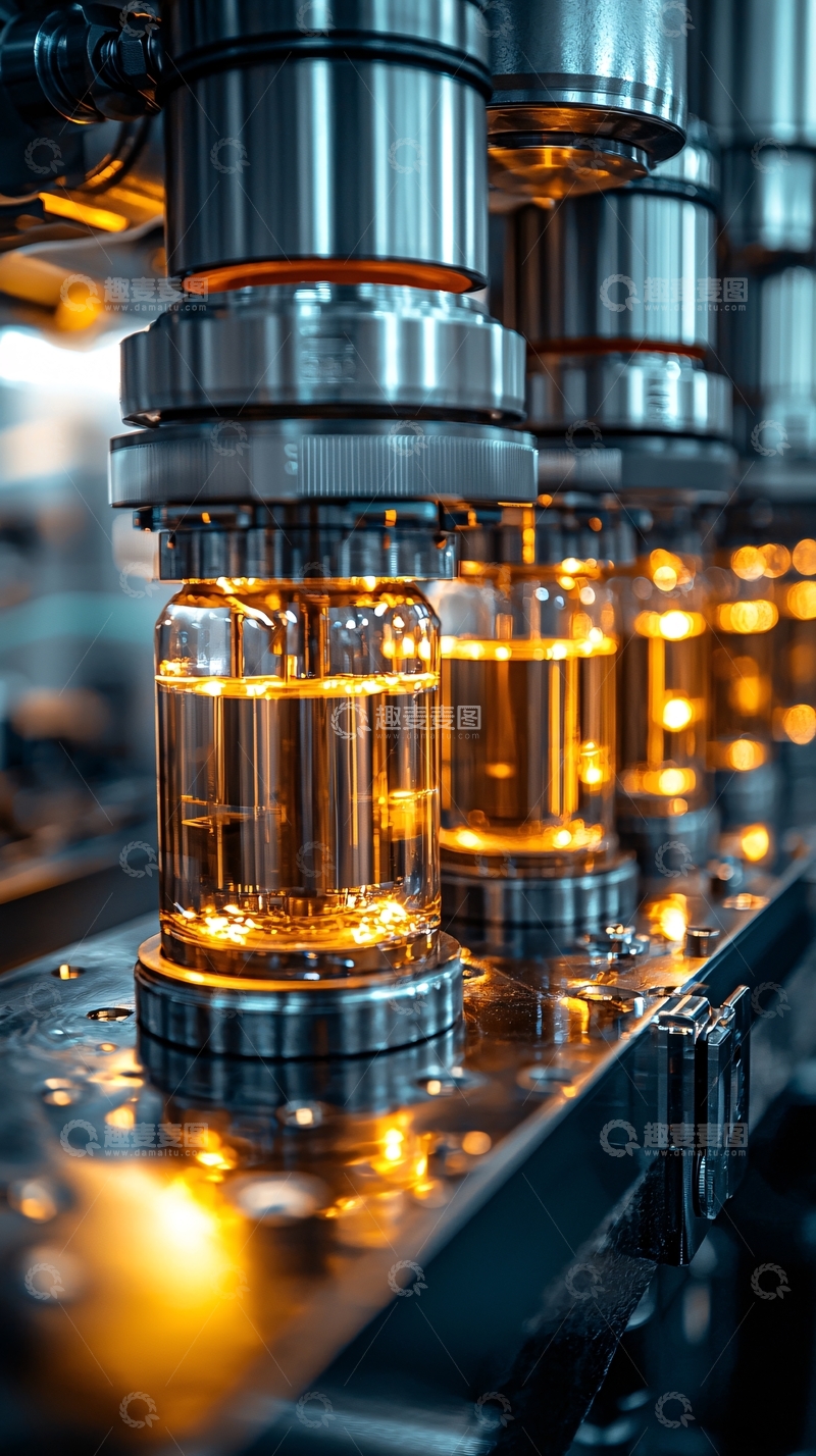 高清大图下载【趣麦麦图】药物生产线