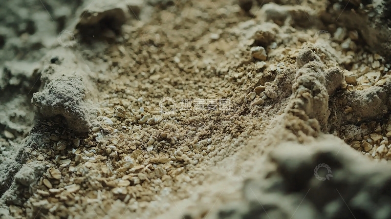 高清大图下载【趣麦麦图】混合谷物粉末特写