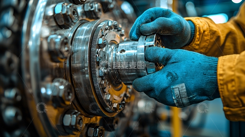 高清大图下载【趣麦麦图】机械维修
