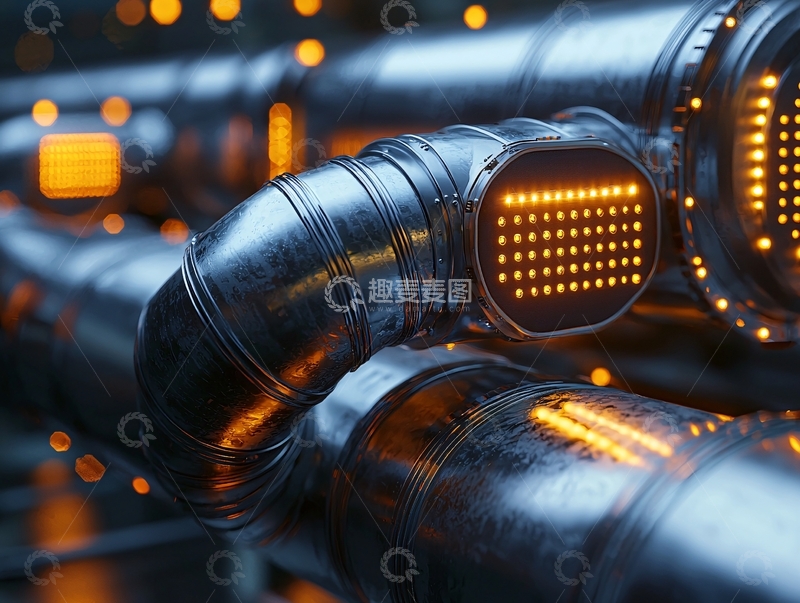 高清大图下载【趣麦麦图】未来科技管道