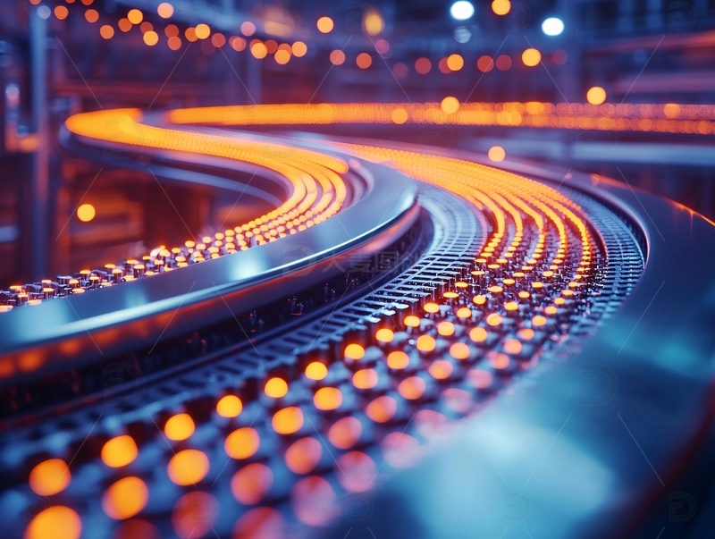 高清大图下载【趣麦麦图】流水线