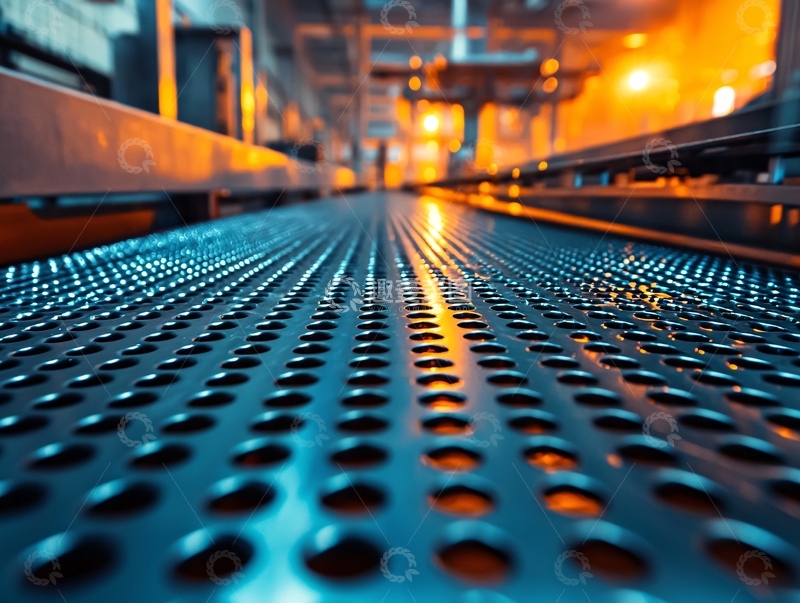 高清大图下载【趣麦麦图】工厂流水线