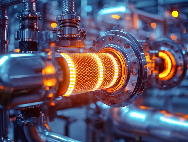 高清大图下载【趣麦麦图】工业设备发光细节