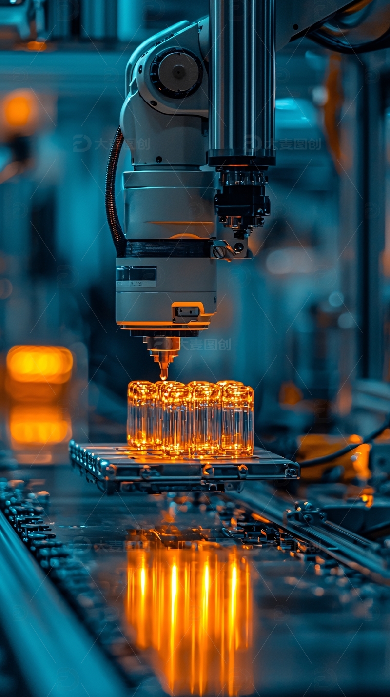 高清大图下载【趣麦麦图】工业机器人