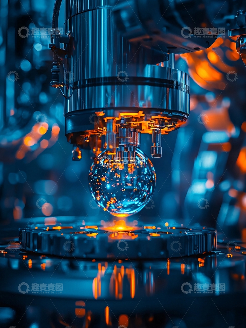 高清大图下载【趣麦麦图】精密加工