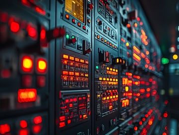 控制面板发光按钮