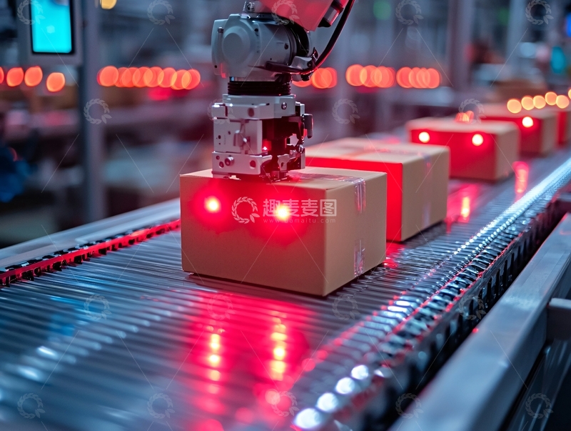 高清大图下载【趣麦麦图】自动化流水线