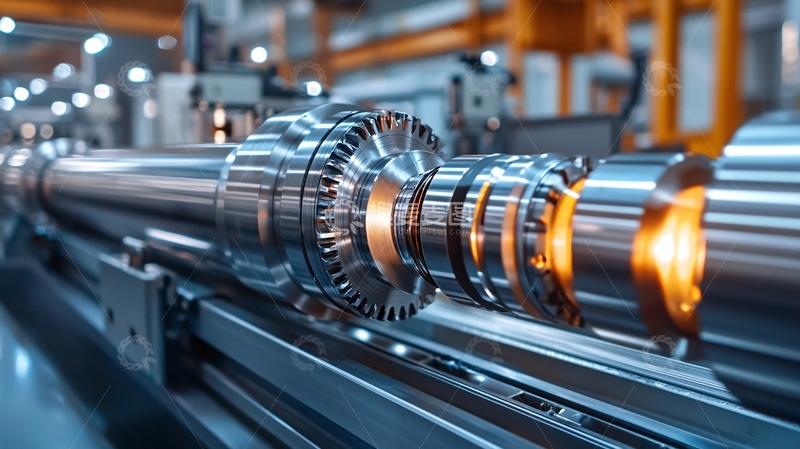 高清大图下载【趣麦麦图】精密金属零件的特写