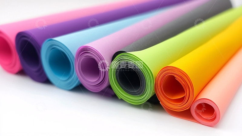 高清大图下载【趣麦麦图】彩色卷筒纸