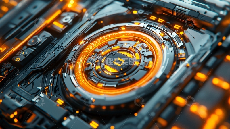 高清大图下载【趣麦麦图】未来科技感元件